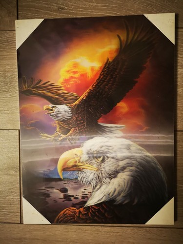 Holographic eagle picture - holographic,