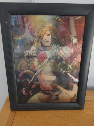Anime holographic picture - anime,
