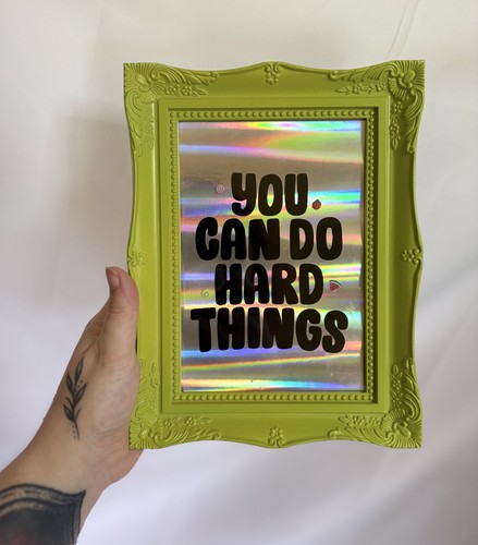 Handmade motivational quote - handmade,