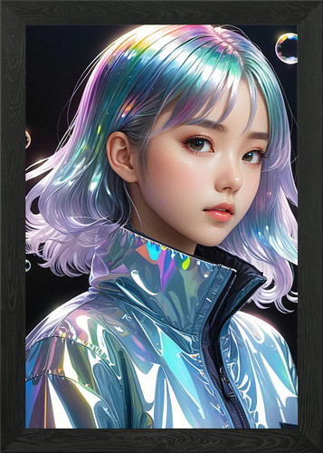 Anime girl with - anime,