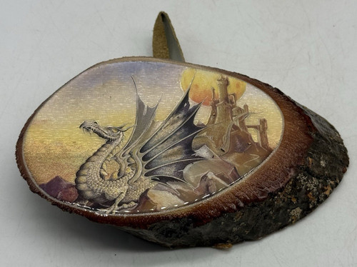 Holographic dragon picture - dragon,